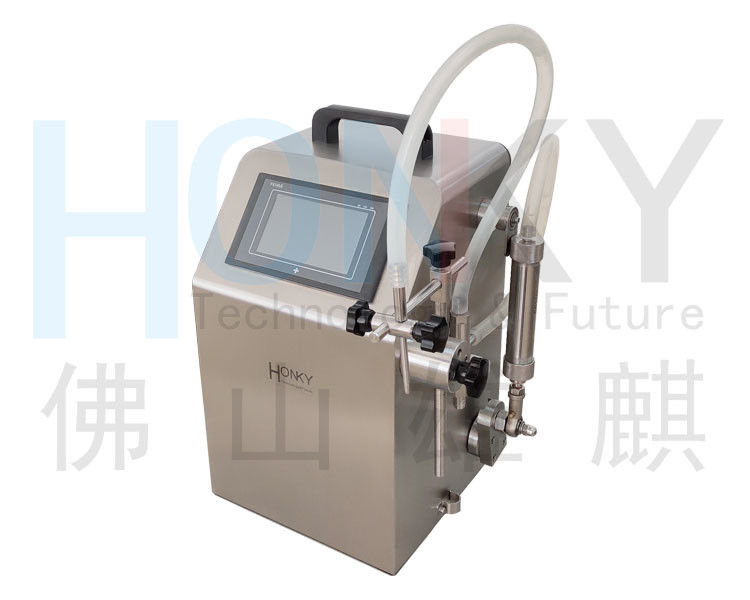 Deskop Máquina portátil de enchimento de garrafas de 30 ml com serviços de instalação gratuitos para a indústria de enchimento de líquidos