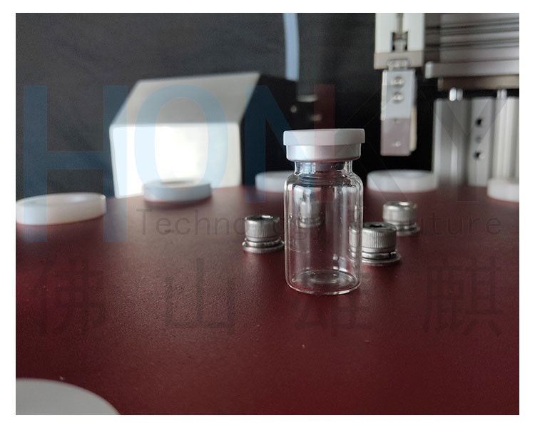 cuidados com a pele Vial Filling And Capping Machine de 550W 5ml para o líquido cosmético