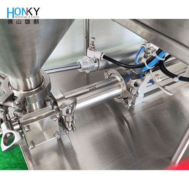 Lote Pequeno Usando Máquina de Enchimento de Frascos de Creme Branqueador com Esteira de Mesa com Bomba de Pistão Cerâmica de Alta Precisão para Embalagem Cosmética