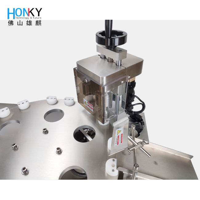 Máquina automática de enchimento e tampa de tubo de 2 ml com sistema de cabeça dupla para o enchimento de biorreator