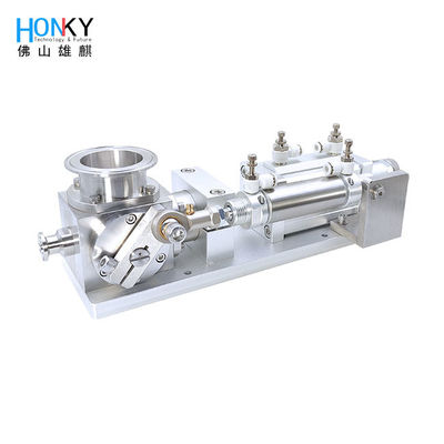 Máquina de embalagem de camadas de comida para gatos a ar usando bomba de pistão de cerâmica com alta velocidade para embalagem de confete