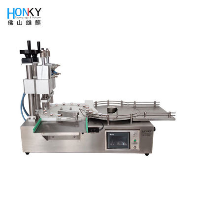 10ml Desktop Vial Capping Machine Double Head para o Lyophilization Vial Capping