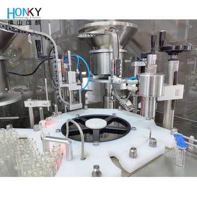 2000w 1800BPH Vial Capping Machine For Liquid que veste o enchimento