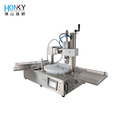 Bomba cerâmica Desktop automática de 15ml Vial Filling Capping Machine With