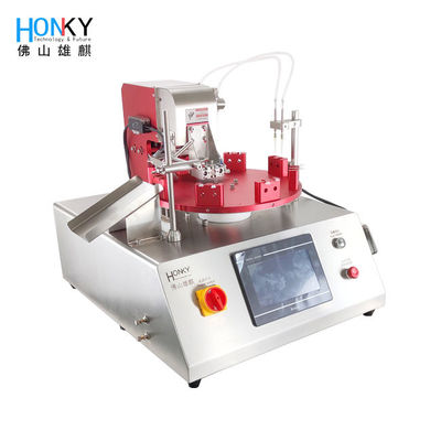 Bomba de medida cerâmica Desktop de Vial Filling Capping Machine With do tubo de centrifugador