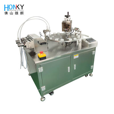 Máquina automática de enchimento e tampa de garrafas de biorreagentes de pequeno volume com bomba de alta precisão para biorreagentes
