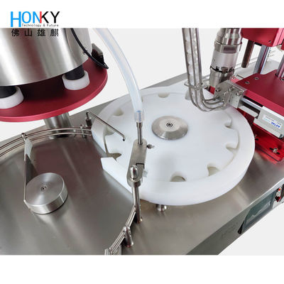 Destkop Máquina Automática de Enchimento e Torção de Garrafas de 30 a 50 ml