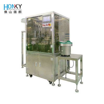 Creme automático essencial do cuidado de Vial Capping Machine For Skin de 40 bpm