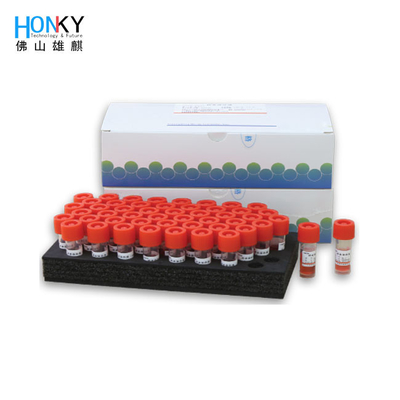35PCS/do tubo de ensaio ácido do jogo COV-19 detecção de Min Desktop Filling Machine Nucleic equipamento de enchimento